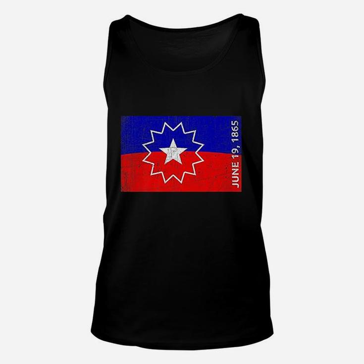 Juneteenth Freedom Day Flag Black History Remembrance Unisex Tank Top