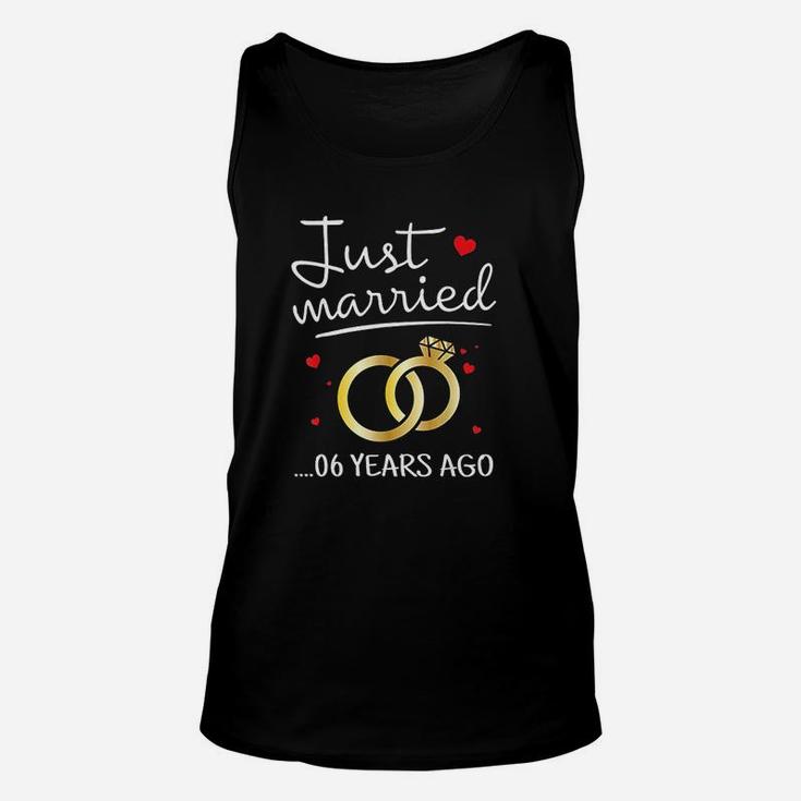 Just Married 6 Years Ago Unisex Tank Top