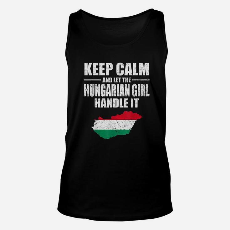Keep Calm Let The Hungarian Unisex Tank Top
