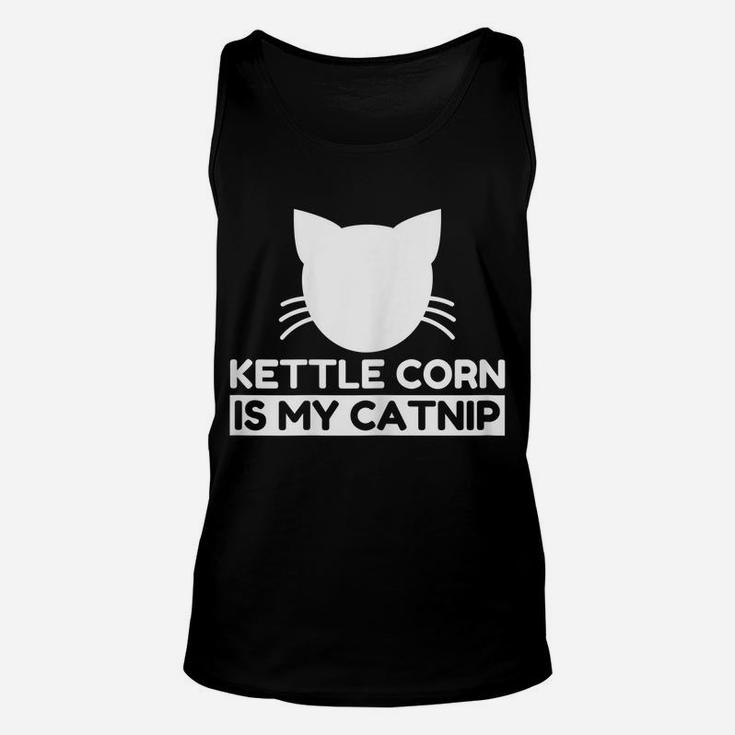 Kettle Corn Lover Funny Cute Cat Gifts Unisex Tank Top