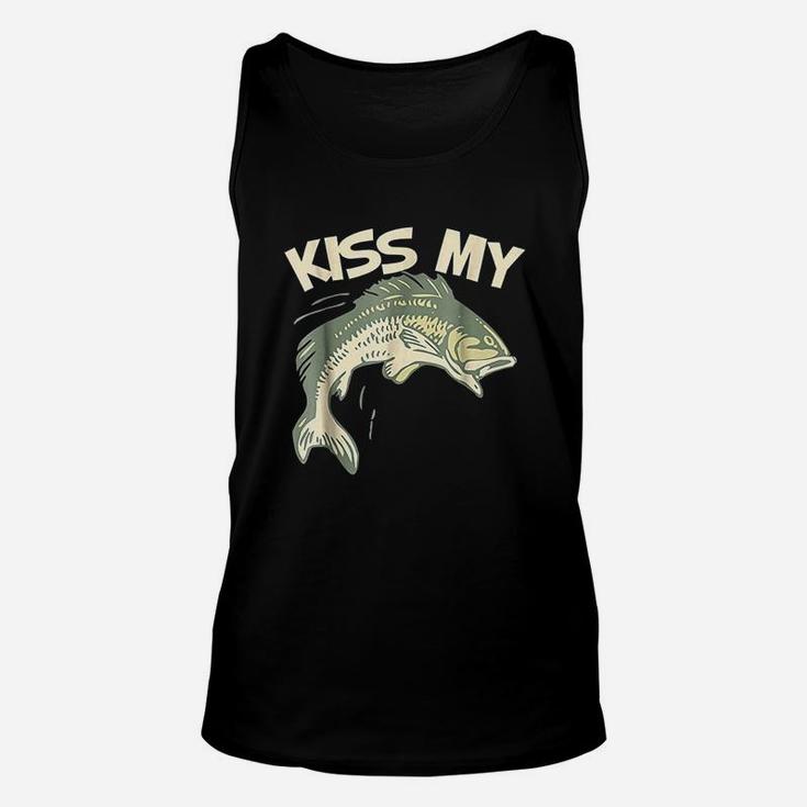 Kiss My Fishing Unisex Tank Top
