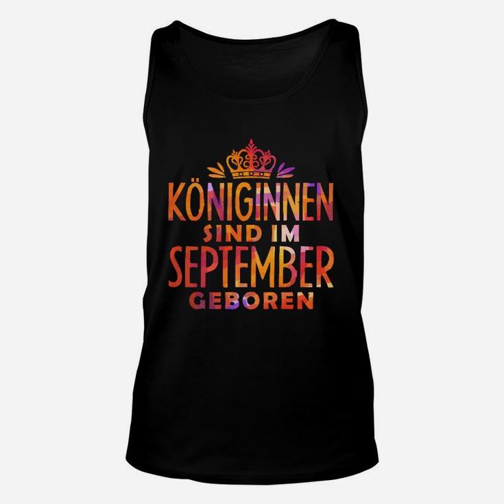 Königinnen Sind Im September Geboren TankTop