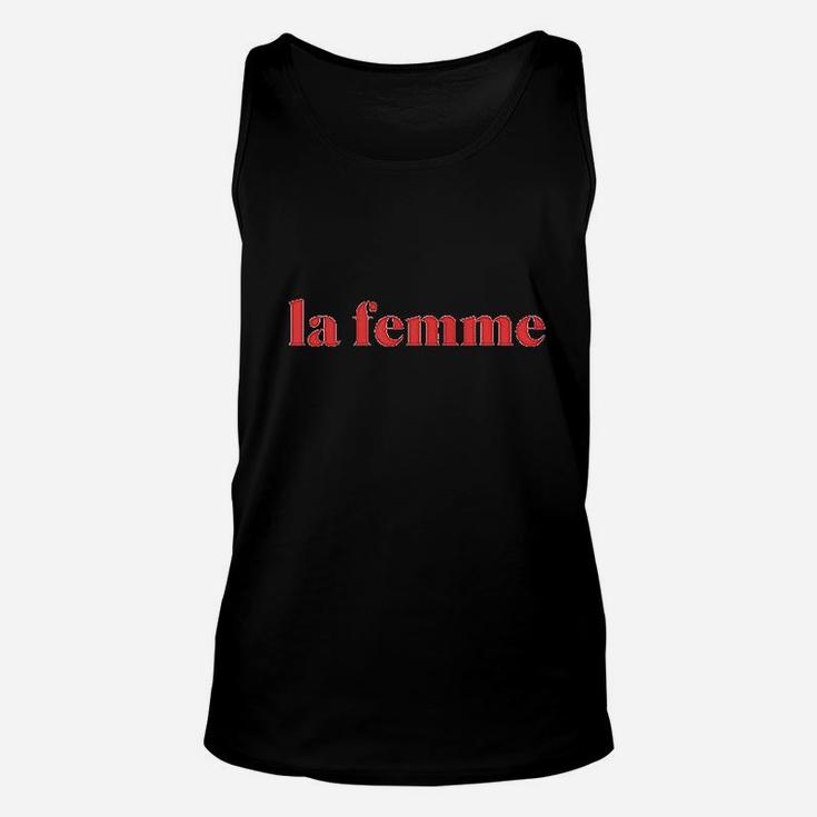 La Femme The Woman French Fashion Unisex Tank Top