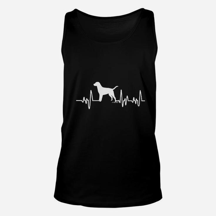 Labrador Retriever Gifts Dog Lover Heartbeat Lab Unisex Tank Top