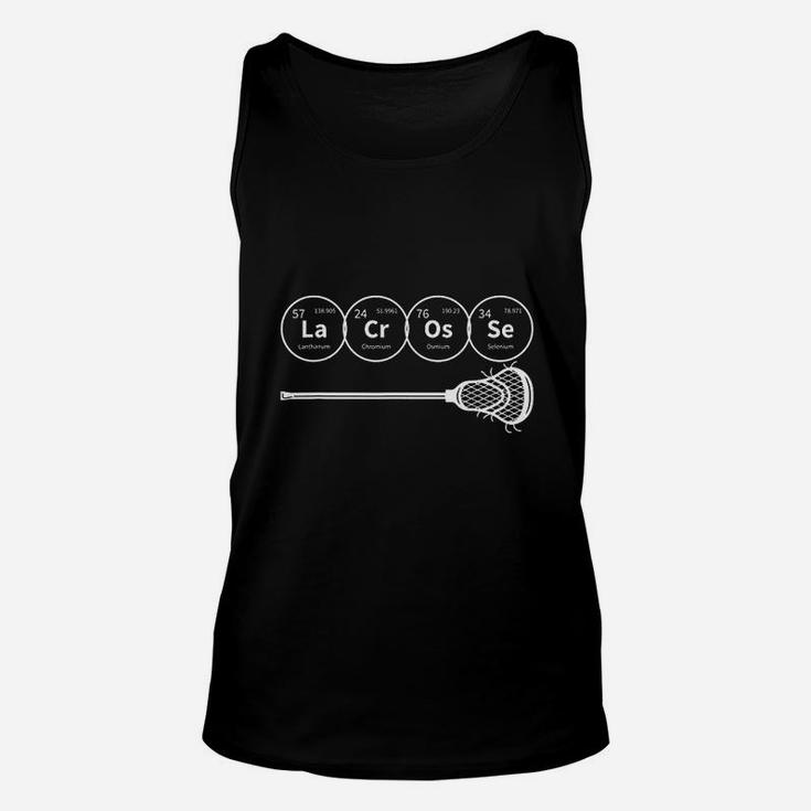 Lacrosse Periodic Table Of Elements Chemistry Gift Unisex Tank Top