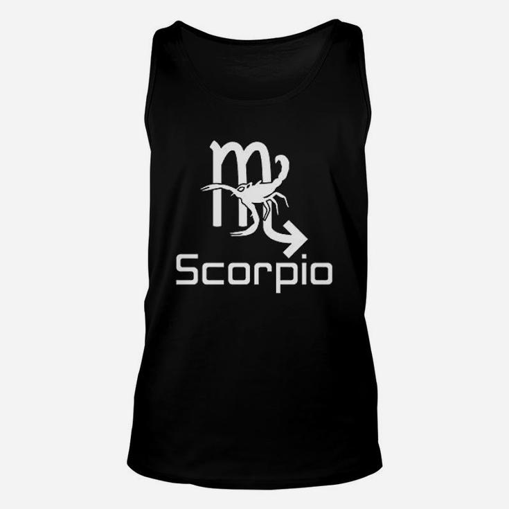 Ladies Scorpio Horoscope Birthday Gift Unisex Tank Top