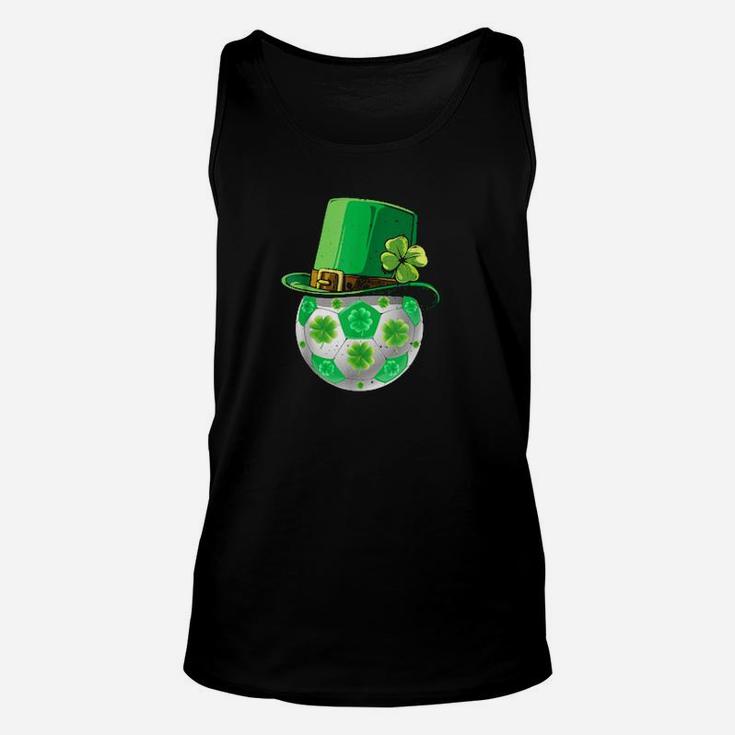 Leprechaun Soccer Shamrock St Patricks Day Irish Unisex Tank Top