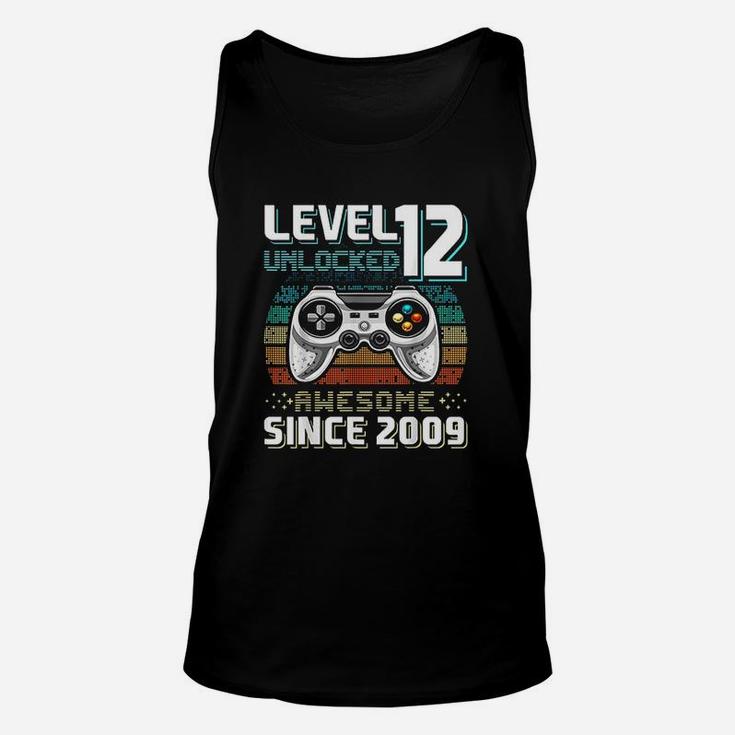 Level 12 Unlocked Awesome 2009 Unisex Tank Top