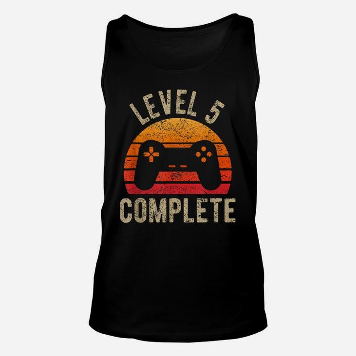 Level 5 Complete Vintage Tshirt Retro 5Th Wedding Unisex Tank Top
