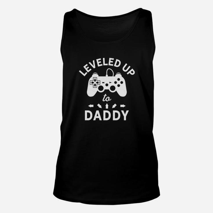 Leveled Up To Daddy Unisex Tank Top