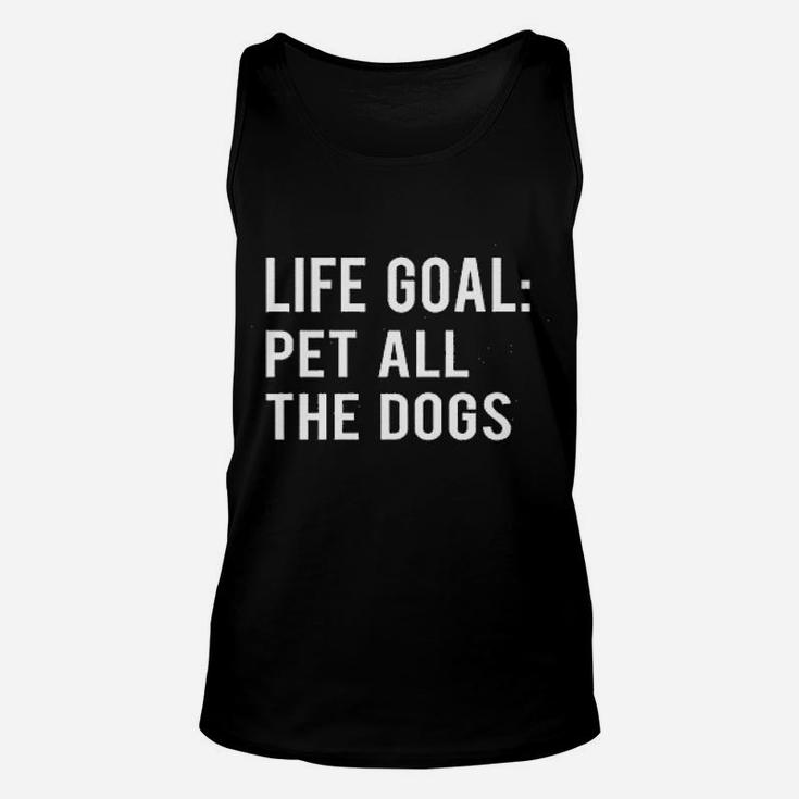 Life Goal Pet All The Dogs Unisex Tank Top
