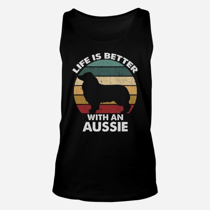 Life Is Better With An Aussie Unisex Tank Top