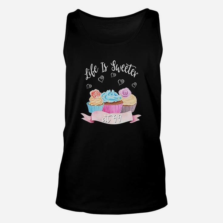 Life Is Sweeter At 99 Unisex Tank Top