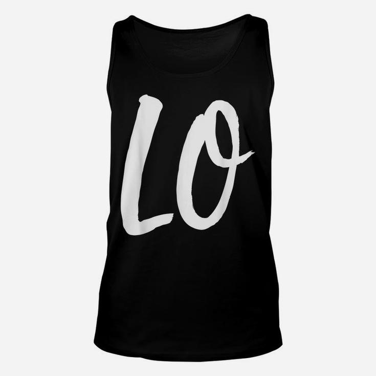Lo Ve Love Matching Couple Husband Wife Valentine's Day Gift Unisex Tank Top