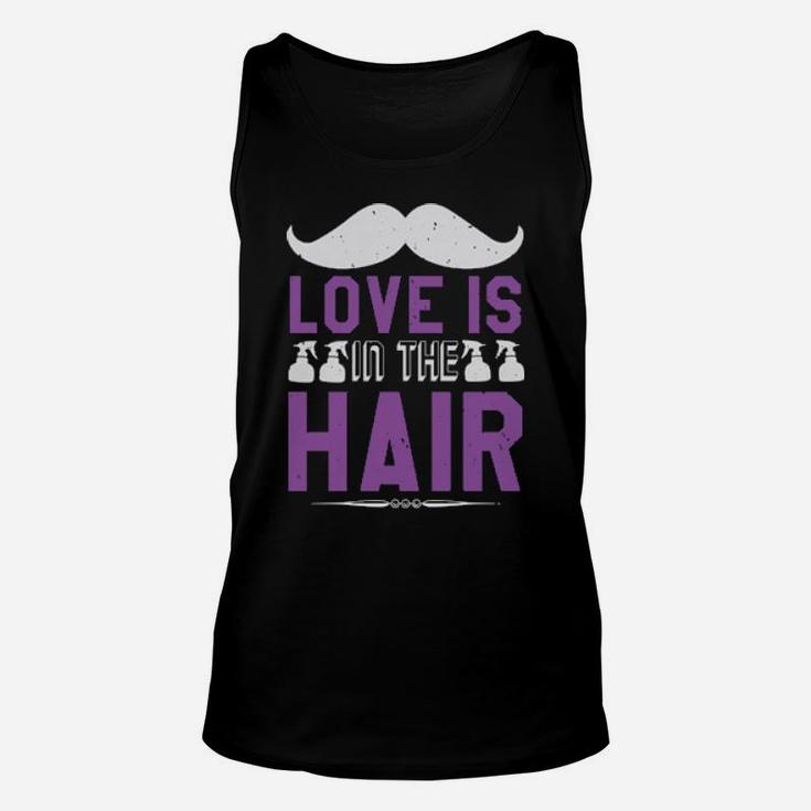 Love Is In The Hair Unisex Tank Top