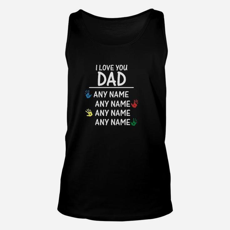 Love You Dad Young Unisex Tank Top