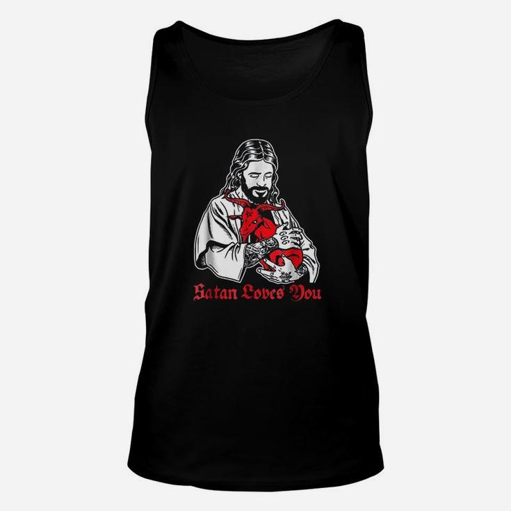 Loves You And Jesus Know It Unisex Tank Top