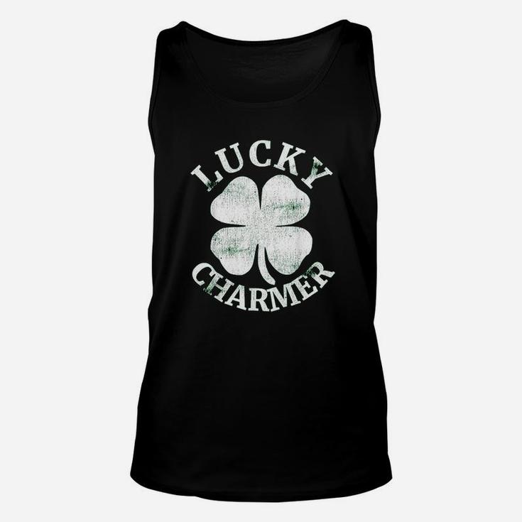 Lucky Charmer Funny St Patricks Day Unisex Tank Top