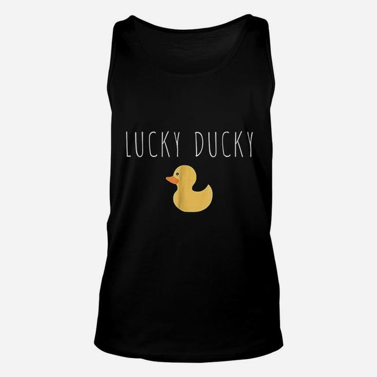 Lucky Ducky Unisex Tank Top