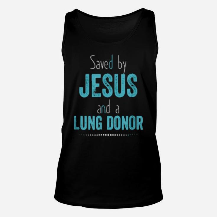 Lung Donation Christian Organ Donor Transplant Unisex Tank Top