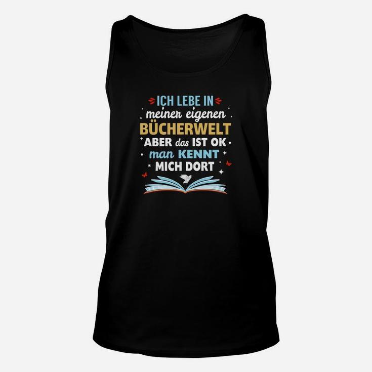 Lustiges Bücherwelt Unisex TankTop für Leseratten, Buchliebhaber Design