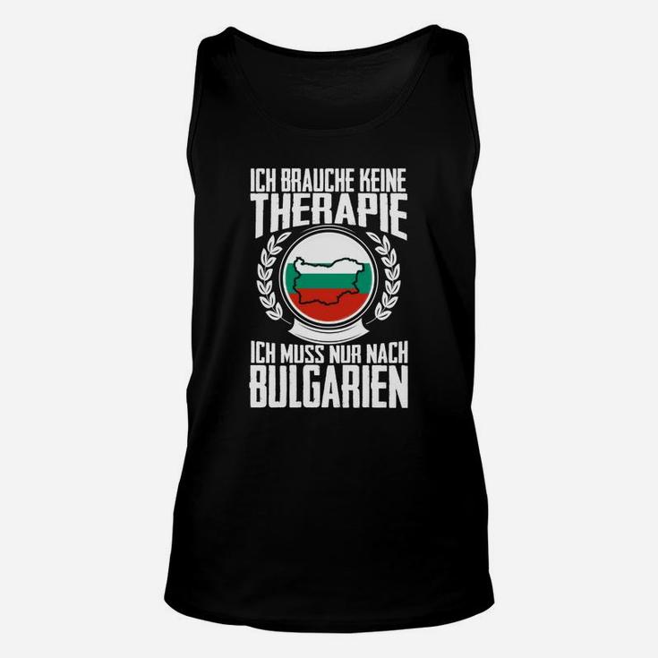 Lustiges Bulgarien Therapie Unisex TankTop für Weltreisende