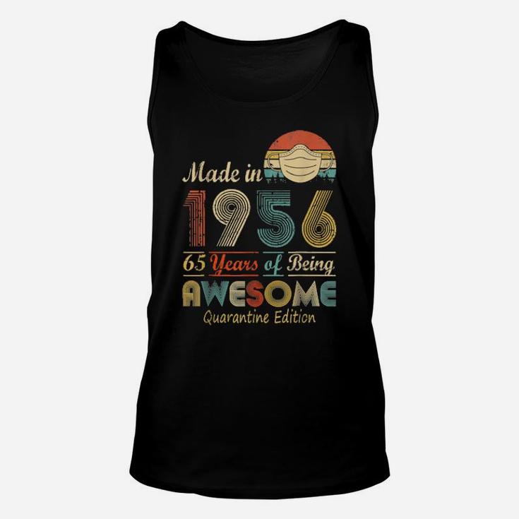 Made In 1956 65 Years Of Being Awesome Unisex Tank Top