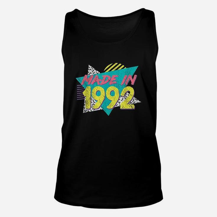 Made In 1992 Retro Vintage 29Th Birthday Gift Unisex Tank Top