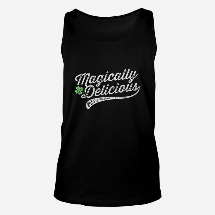 Magically Delicious Funny St Patrick Day Unisex Tank Top