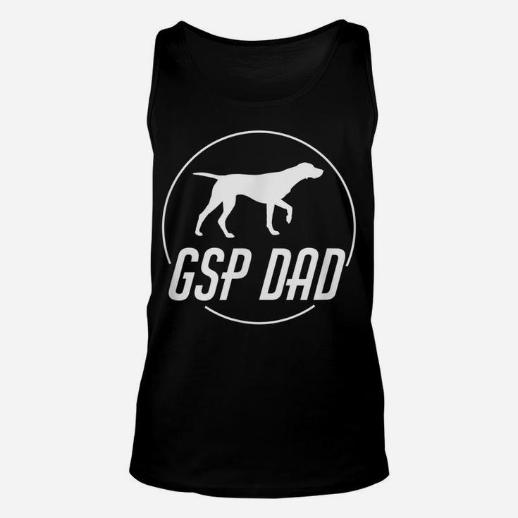 Mens Gsp Dad German Shorthaired Pointer Father Dog Lover Unisex Tank Top