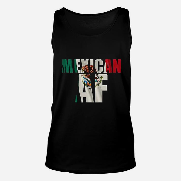 Mexican Af Mexico Flag Unisex Tank Top
