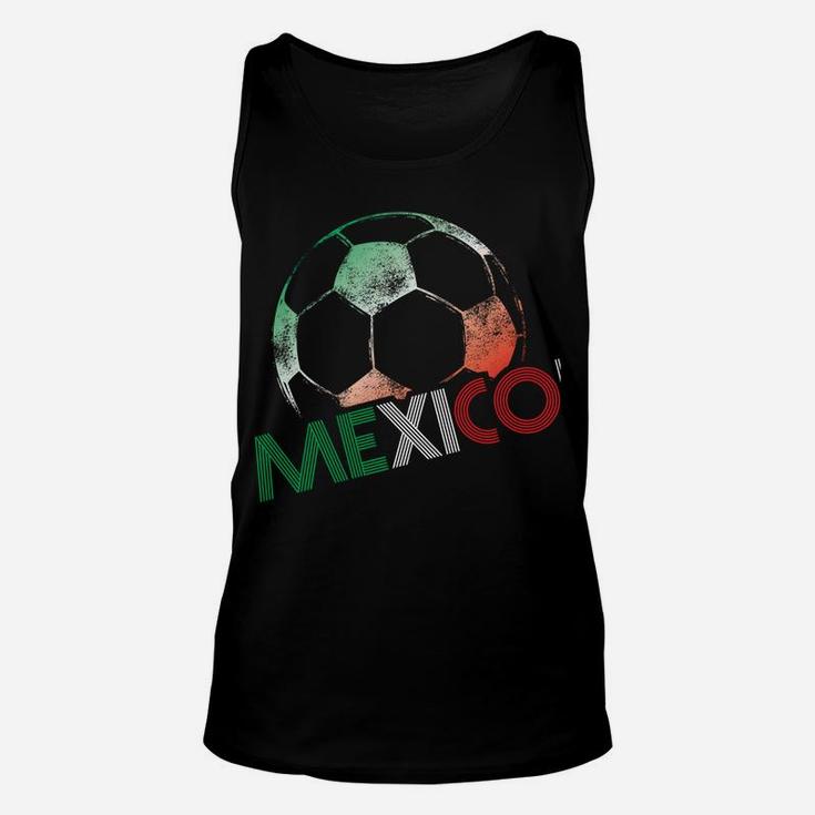 Mexico Soccer Ball Jersey Mexican Football Unisex Tank Top