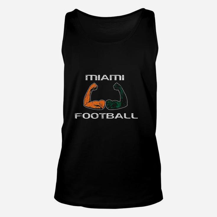 Miami Sports Fan Cool College Football Game Day Gifts Unisex Tank Top