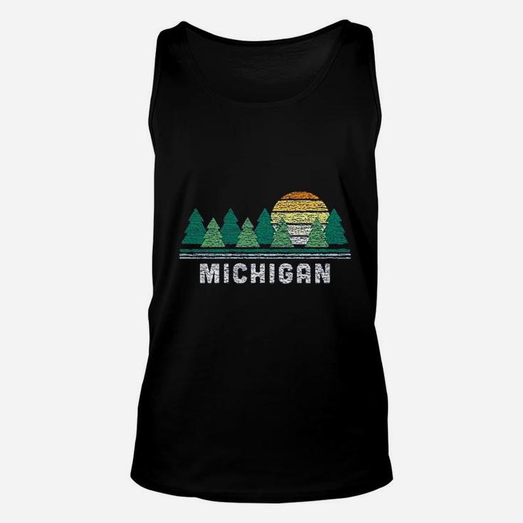 Michigan Pride Great Lakes State Up North Triblend Unisex Tank Top