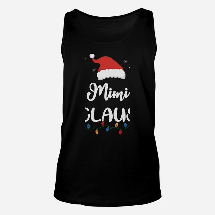 Mimi Claus Funny Christmas Matching Family Santa Gift Unisex Tank Top