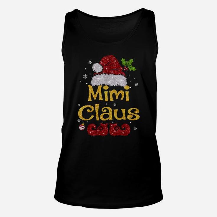 Mimi Claus Shirt Christmas Pajama Family Matching Xmas Unisex Tank Top