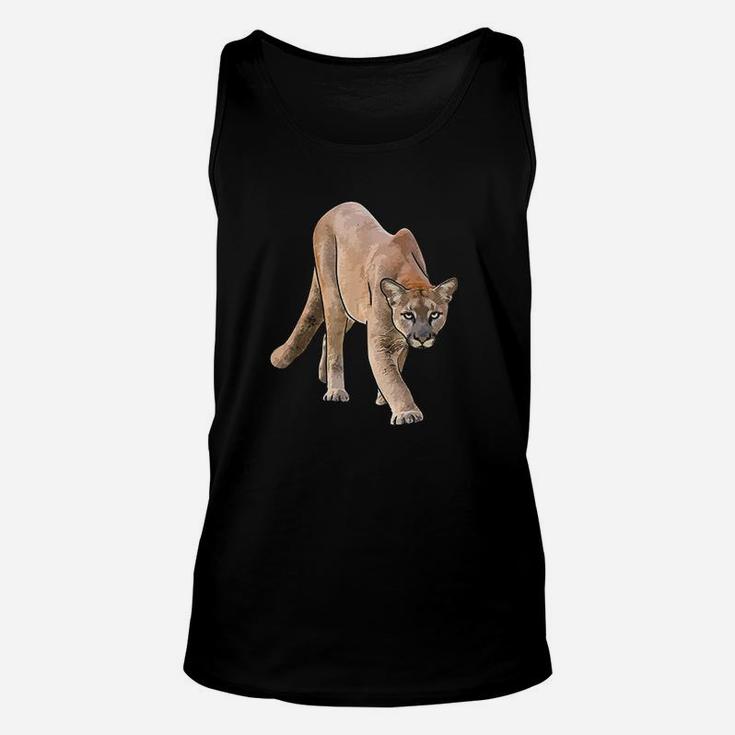 Mountain Lion Inspired Hunting Unisex Tank Top