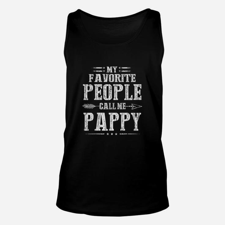 My Favorite People Call Me Pappy Unisex Tank Top