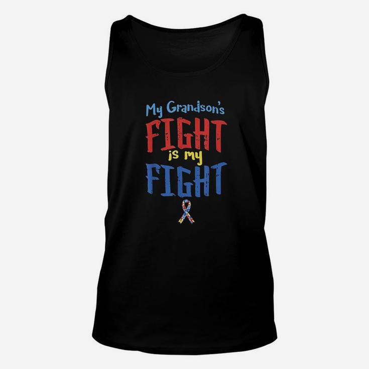 My Grandson's Fight Is My Fight Unisex Tank Top