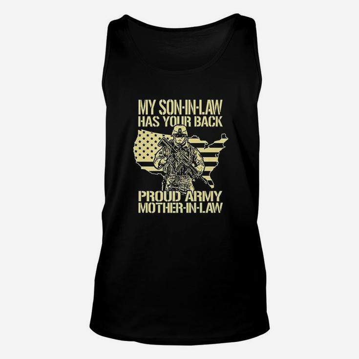 My Son In Law Has Your Back Unisex Tank Top
