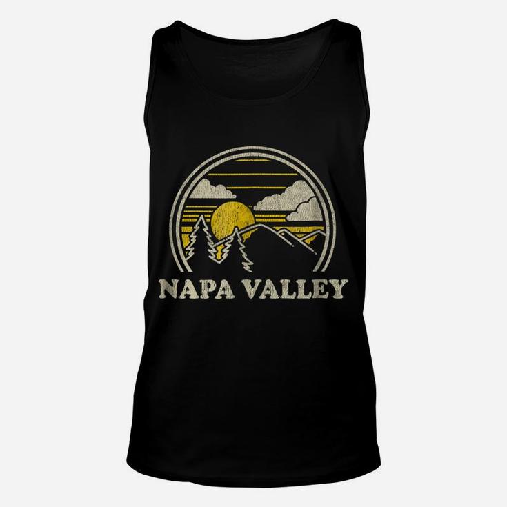 Napa Valley California Ca T Shirt Vintage Hiking Mountains Unisex Tank Top
