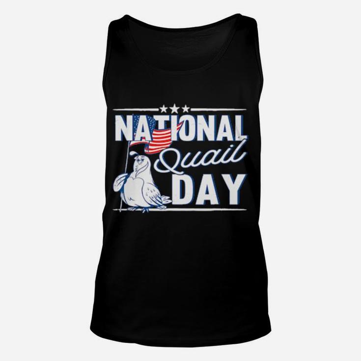 National Quail Usa Day 4Th Of July Unisex Tank Top
