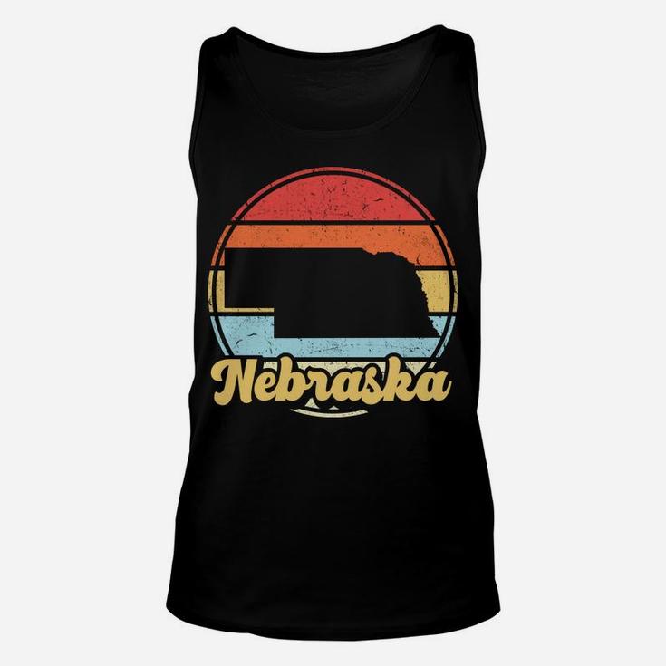 Nebraska Roots Vintage Nebraska Native Home State Pride Ne Unisex Tank Top