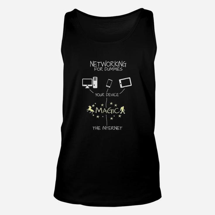 Networking For Dummies Magic Internet Unisex Tank Top