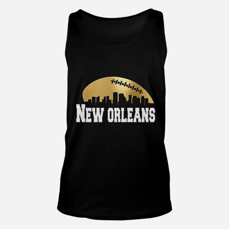 New Orleans Football Skyline Unisex Tank Top