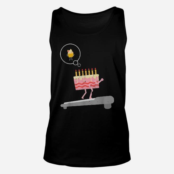 No More Cake Fitness Motivation Body Enthusiast Unisex Tank Top