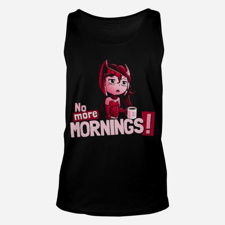 No More Mornings Unisex Tank Top