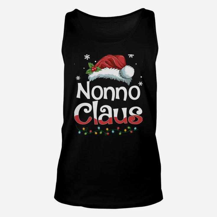 Nonno Claus Christmas Family Matching Pajama Funny Xmas Sweatshirt Unisex Tank Top