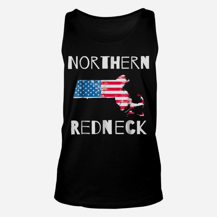 Northern Redneck Massachusetts Unisex Tank Top