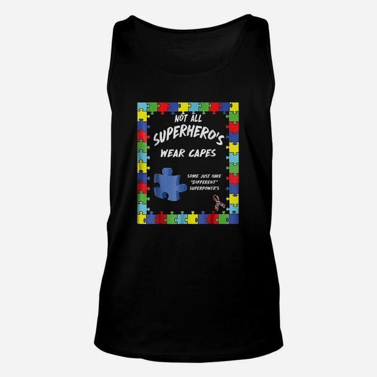 Not All Superheroes Wear Capes Unisex Tank Top
